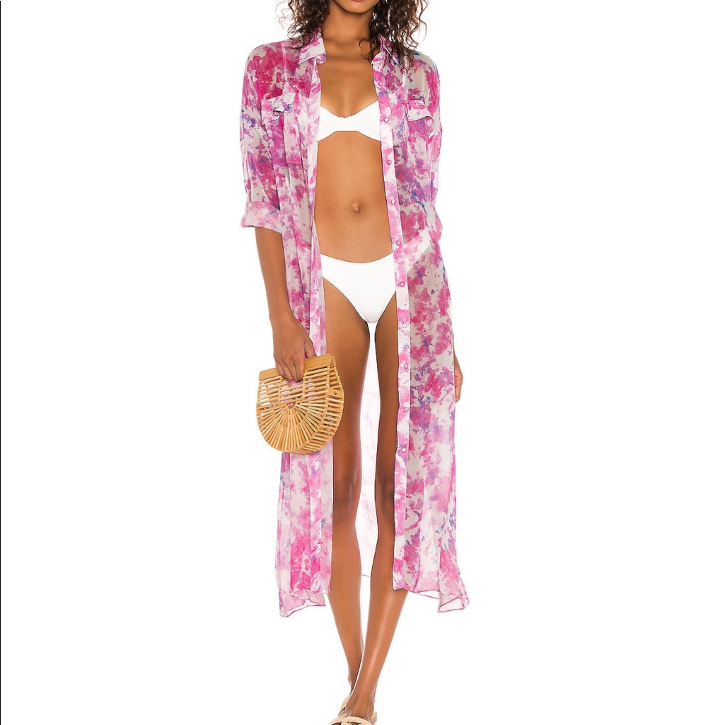 Rococo Sand, X Revolve Hikari Kimono Beach Cover Up